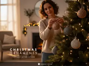 Christmas Ornaments - 7 Patterns