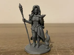 D&D Hüterin des Arkanfeuers