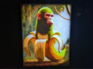 Chimpanzini Bananini Litho for CMYK LED Board
