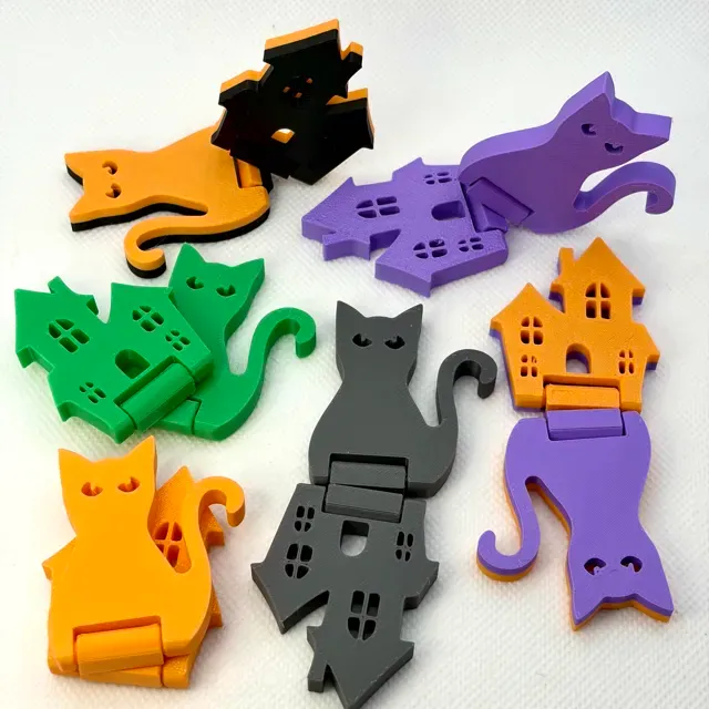 Haunted House and Cat Slider + Flip Fidget Toy — Фото 8 из 15