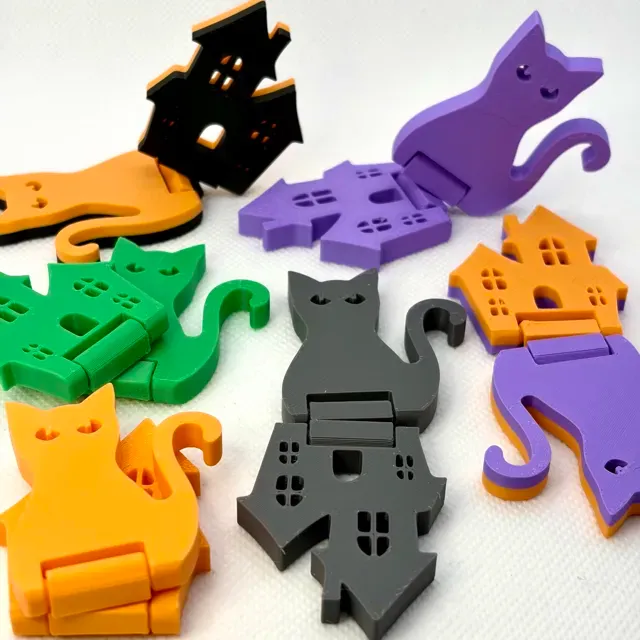 Haunted House and Cat Slider + Flip Fidget Toy — Фото 9 из 15