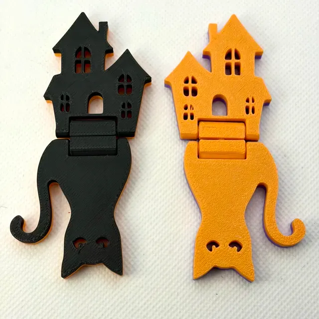 Haunted House and Cat Slider + Flip Fidget Toy — Фото 13 из 15