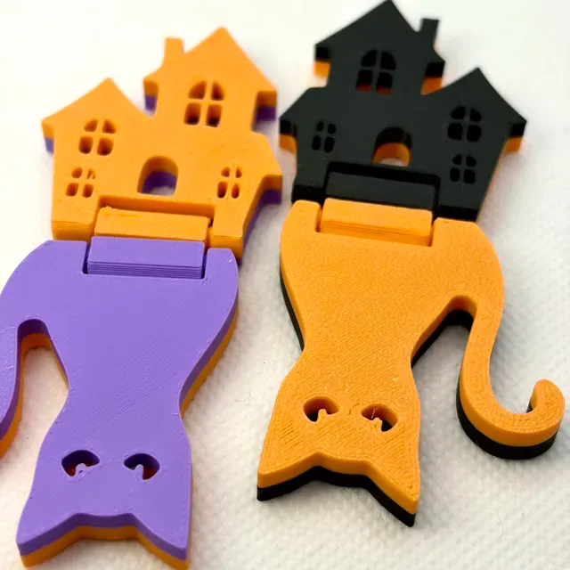Haunted House and Cat Slider + Flip Fidget Toy — Фото 6 из 15