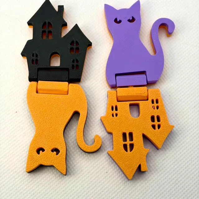 Haunted House and Cat Slider + Flip Fidget Toy — Фото 12 из 15