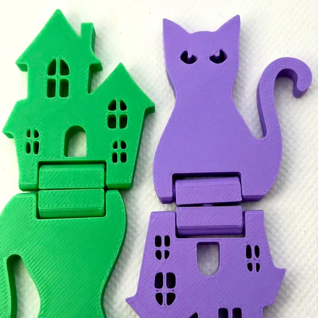 Haunted House and Cat Slider + Flip Fidget Toy — Фото 15 из 15