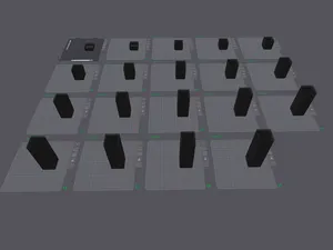 Gridfinity 1x1 Stackable Boxes