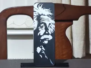 Albert Einstein Bookmark - 2 Color