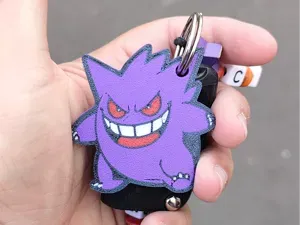 Llavero Gengar Pokémon multicolor