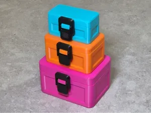 Custom size box case with single toggle latch MKII