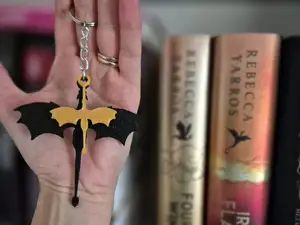 Fourth Wing Keychain