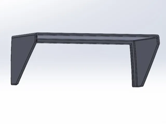 Sun visor for Garmin 122 echo sounder
