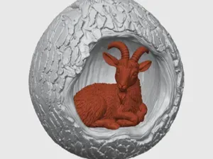 Christmas Goat — Symbol of 2027