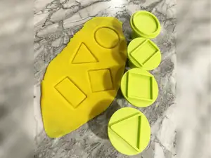 Basic Shape Stamps for Play doh