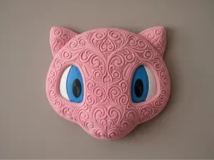 Mew - Arte de pared - Fan art pokemon