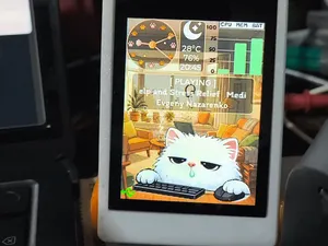 ESP32 Interactive Display Digital Pet - TapTapPaw