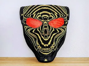 Masque COD Ghost empilée de couleurs