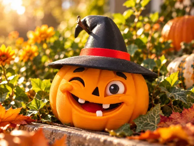 Winky the Witch Pumpkin | Pumpsy Halloween Series