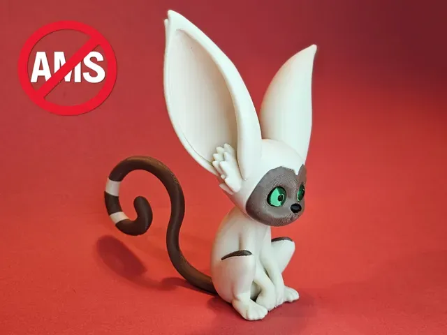 Momo from Avatar the last airbender — Multicolor 