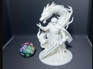 3D-модели геомантов для DnD и настолок
