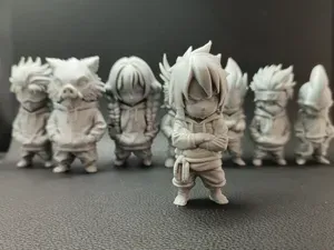 Chibi Anime Hood Series - Sasuke Uchiha - Naruto