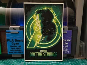 Doctor Strange Movie Poster - Hueforge Art