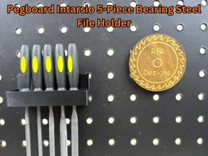 Pegboard Intarsio 5-Piece File Holder