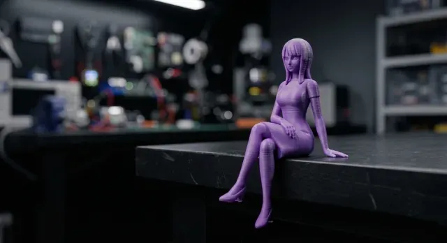 Nico Robin One Piece Sitting Anime Figure Shelf — Фото 2 из 4