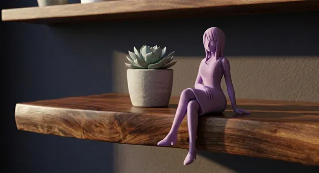 Nico Robin One Piece Sitting Anime Figure Shelf — Фото 3 из 4