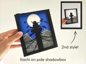 Itachi Uchiha shadowbox