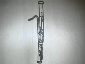 Music Wall Art - #35 Bassoon
