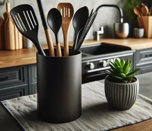Modern Round Kitchen Utensil Holder