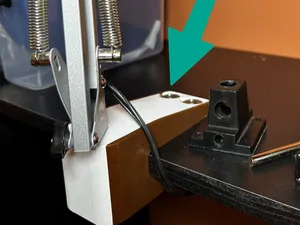 Bracket for Mounting Architect Lamp to shelf, desk