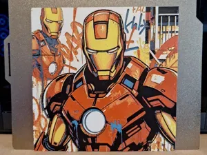 Ironman Graffiti - Hueforge