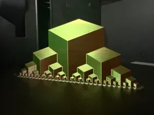 Rhombic Dodecahedron Fractal Sculpture | Level 4
