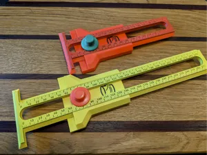 Parallel Marking Gauge with Metric Scale