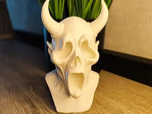 Ghostface Oni Mask Bust