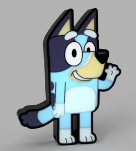 Bluey LED Lamp