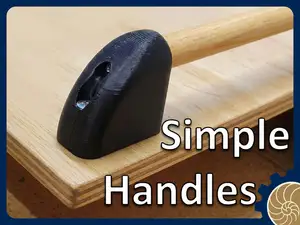 Heavy Duty Modular Handles - D18mm Wood Dowel
