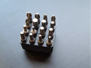 Parametrischer Hex Bithalter Gridfinity Bin