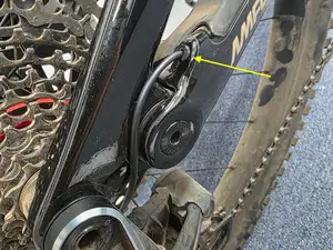 Amflow Pro SRAM AXS Transmission cable retainer
