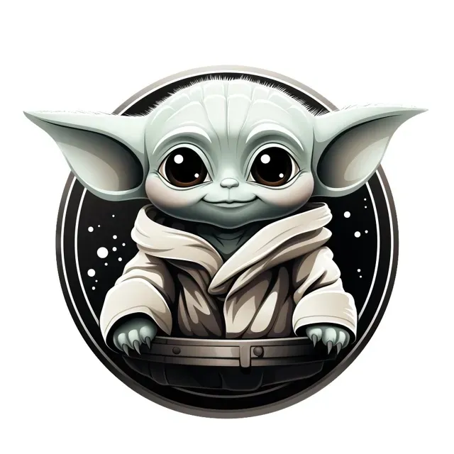 Star Wars (Inspired) "Yoda Baby for Me" HueForge Grogu — Image 2 of 2