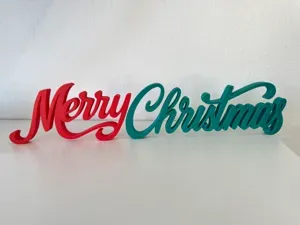 Weihnachten Merry Christmas Deko Schriftaufsteller