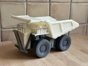 Liebherr T284 mining Dump Truck-3D model