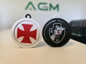 Vasco - Chaveiro Giratório (2 Escudos)