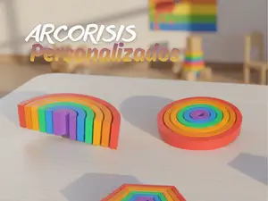 Generador arcoiris Montessori Waldorf