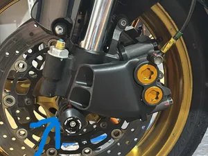 yamaha r6 2006-2016 convogliatore freni doppio