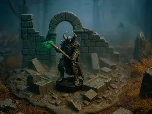Ruined temple - DND scatter terrain
