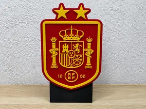 Spain National Football Team Crest – 2 Stars