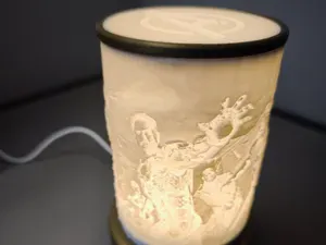 Marvel Lithophane Night Light – All Heroes