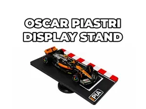 Display Stand F1 Oscar Piastri Escala 1:43
